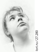 Портрет в нежных тонах. Стоковое фото, фотограф Александр Тараканов / Фотобанк Лори