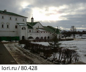 Территория древнего Кремля в Суздале зимой (2007 год). Редакционное фото, фотограф Лада Иванова / Фотобанк Лори