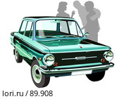 "Запорожец" ЗаЗ-968А "Ушастый" Редакционное фото, фотограф Александр Володин / Фотобанк Лори