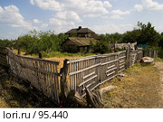 Подворье в станице Еланской Ростовской области. Стоковое фото, фотограф Борис Панасюк / Фотобанк Лори