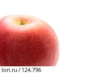 Красное яблоко. Red apple. Стоковое фото, фотограф Юрий Борисенко / Фотобанк Лори