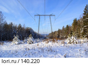 ЛЭП-500. Стоковое фото, фотограф Герман Филатов / Фотобанк Лори