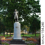 Памятник Пушкину, Могилев (2007 год). Редакционное фото, фотограф Виктор Пелих / Фотобанк Лори