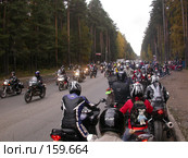 Байкеры на дорогах Пермской области (2007 год). Редакционное фото, фотограф Harry / Фотобанк Лори