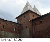 Никольская башня, кремль г. Зарайск (2007 год). Редакционное фото, фотограф Александр Бербасов / Фотобанк Лори