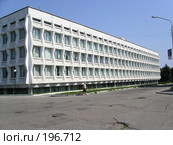 Здание пединститута, город Ульяновск (2003 год). Стоковое фото, фотограф Юлия Дашкова / Фотобанк Лори