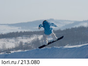 Прыжок сноубордиста (2008 год). Редакционное фото, фотограф Талдыкин Юрий / Фотобанк Лори