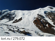 Горы со снегом. Горный Алтай. Стоковое фото, фотограф Селигеев Андрей Иванович / Фотобанк Лори