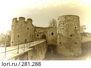 Старинная крепость XVII-го века, Копорье, Санкт-Петербург, Россия (2007 год). Стоковое фото, фотограф Вероника Галкина / Фотобанк Лори