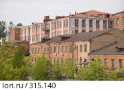 Вид на цеха Балашихинской хлопкопрядильной фабрики (2008 год). Стоковое фото, фотограф Эдуард Межерицкий / Фотобанк Лори