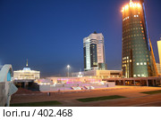 Вечерняя Астана (2008 год). Стоковое фото, фотограф Никончук Алексей / Фотобанк Лори