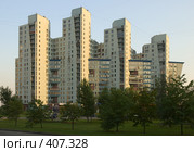 Жилой дом по ул.Хачатуряна, 12. Москва (2008 год). Редакционное фото, фотограф Артем Ефимов / Фотобанк Лори