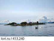 Фьорды. Осло. Норвегия (2008 год). Стоковое фото, фотограф E. O. / Фотобанк Лори