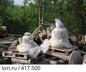 Соловки. Остров Анзер. Гора Голгофа. Колокола. (2007 год). Редакционное фото, фотограф Т. З. / Фотобанк Лори
