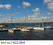 Яхты у причала (2008 год). Редакционное фото, фотограф Александр  Буторин / Фотобанк Лори