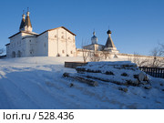 Ферапонтов монастырь зимой (2008 год). Редакционное фото, фотограф Александр Максимов / Фотобанк Лори