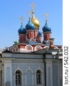 Москва. Храм вмч. Георгия Победоносца (Покрова Пресвятой Богородицы) на Псковской Горке 1657 г. (2008 год). Стоковое фото, фотограф lana1501 / Фотобанк Лори