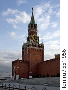 Спасская башня Кремля (2008 год). Редакционное фото, фотограф Юрий Назаров / Фотобанк Лори