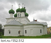 Вид на Успенский собор бывшего Горнего монастыря в Вологде. Стоковое фото, фотограф Самохвалов Артем / Фотобанк Лори