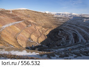 Краснокаменск. Выработанный урановый рудник Тулукуйский (2008 год). Стоковое фото, фотограф Julia Nelson / Фотобанк Лори