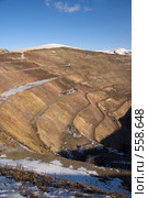 Краснокаменск. Выработанный урановый рудник Тулукуйский (2008 год). Стоковое фото, фотограф Julia Nelson / Фотобанк Лори