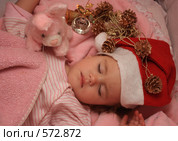 Сон в новогоднюю ночь. Стоковое фото, фотограф Анна Игонина / Фотобанк Лори