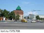 Башня Кремля в нижнем Новгороде (2006 год). Редакционное фото, фотограф Корчагина Полина / Фотобанк Лори