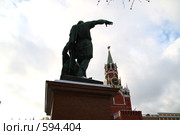 Памятник Минину и Пожарскому в Москве (2008 год). Стоковое фото, фотограф Валерий Шилов / Фотобанк Лори