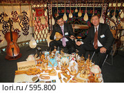 Выставочный стенд в виде казахской юрты (2008 год). Редакционное фото, фотограф Камбулина Татьяна / Фотобанк Лори