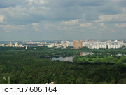 Москва с высоты (2008 год). Стоковое фото, фотограф Дмитрий Тарасов / Фотобанк Лори