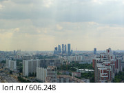 Москва с высоты (2008 год). Стоковое фото, фотограф Дмитрий Тарасов / Фотобанк Лори