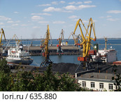 Одесский торговый порт (2007 год). Редакционное фото, фотограф Ирина Борсученко / Фотобанк Лори