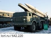 Экспонаты военной техники музея на Соколовой горе города Саратова. "Луна-М" - ракетный комплекс тактического назначения (2007 год). Редакционное фото, фотограф Алексей Бок / Фотобанк Лори