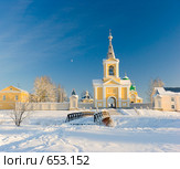Ведено-Оятский женский монастырь, пос. Оять Ленинградской области (2009 год). Стоковое фото, фотограф Владимир Чинин / Фотобанк Лори