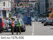 Улица Кузнецкий мост в Москве (2008 год). Редакционное фото, фотограф Юрий Синицын / Фотобанк Лори