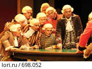 В игорном доме. Сцена из оперы Чайковского "Пиковая дама" Редакционное фото, фотограф Сергей Лебедев / Фотобанк Лори