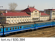 Город Вязники. Железнодорожный вокзал (2009 год). Редакционное фото, фотограф Денис Шароватов / Фотобанк Лори