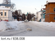 Великий Устюг. Переулок Октябрьский (2009 год). Стоковое фото, фотограф Румянцева Наталия / Фотобанк Лори