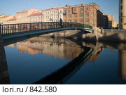 Коломенский мост через канал Грибоедова. Санкт-Петербург (2009 год). Стоковое фото, фотограф Александр Алексеев / Фотобанк Лори