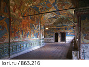 Ярославль. Церковь Илии Пророка. Фрески (2008 год). Редакционное фото, фотограф Julia Nelson / Фотобанк Лори