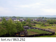 Село Большая Картель. Хабаровский край. Стоковое фото, фотограф Алёна Кухтина / Фотобанк Лори