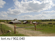 Деревянный монастырь. Стоковое фото, фотограф Лев Бирюков / Фотобанк Лори