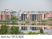 Жилая застройка. Микрорайон "Лисиха", г.Иркутск. Стоковое фото, фотограф Игнатьев Михаил / Фотобанк Лори