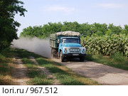 Уборка урожая (2009 год). Редакционное фото, фотограф Ольга Станина / Фотобанк Лори