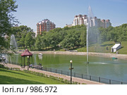 Парк в Хабаровске. Стоковое фото, фотограф Сергей Флоренцев / Фотобанк Лори