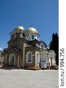 Храм Преображения Господня (1916г.) Хоста. Сочи (2009 год). Стоковое фото, фотограф Татьяна Дигурян / Фотобанк Лори