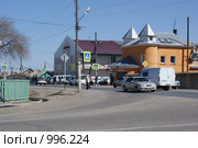 Федеральная автодорога А-166 Чита-Забайкальск в п. Агинское. Стоковое фото, фотограф Валерий Лаврушин / Фотобанк Лори