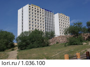 Улан-Удэ, гостиница Бурятия (2009 год). Стоковое фото, фотограф Валерий Митяшов / Фотобанк Лори