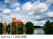 Замок Тракай в Литве (2009 год). Стоковое фото, фотограф Алексей Лебедев / Фотобанк Лори