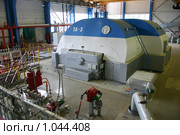 Турбоагрегат ТЭЦ-7 (Санкт-Петербург) (2009 год). Редакционное фото, фотограф Александр Секретарев / Фотобанк Лори